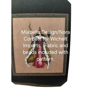 Miabella Design Nora Corbett Mari Cross Stitch Pattern Wichelt Imports Fabric